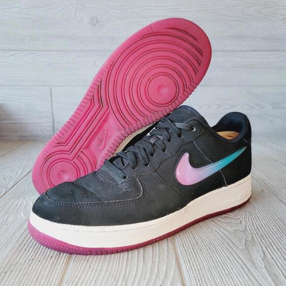 Nike Air Force 1 Jewel Active Fuchsia 2019 AT4143 001 South Beach Black Pink 9